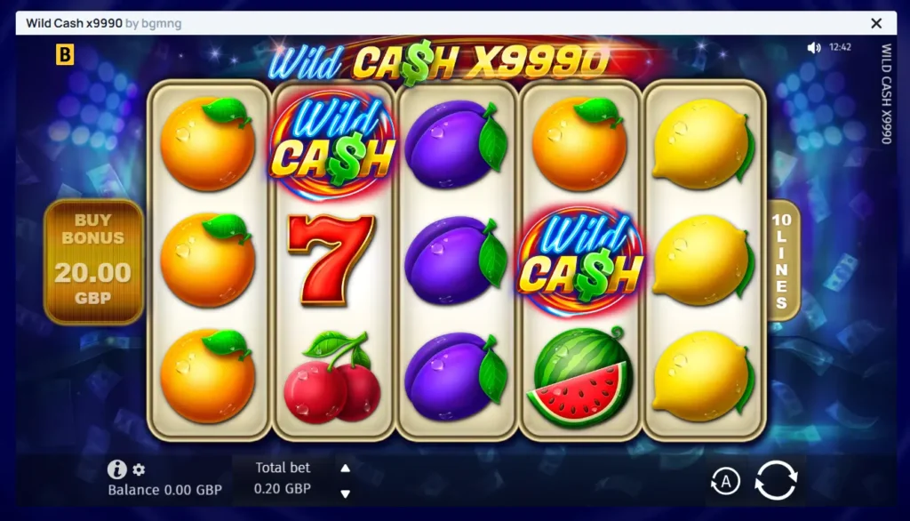 Wild Cash x9990