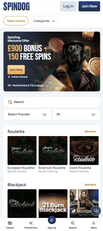 SpinDog App